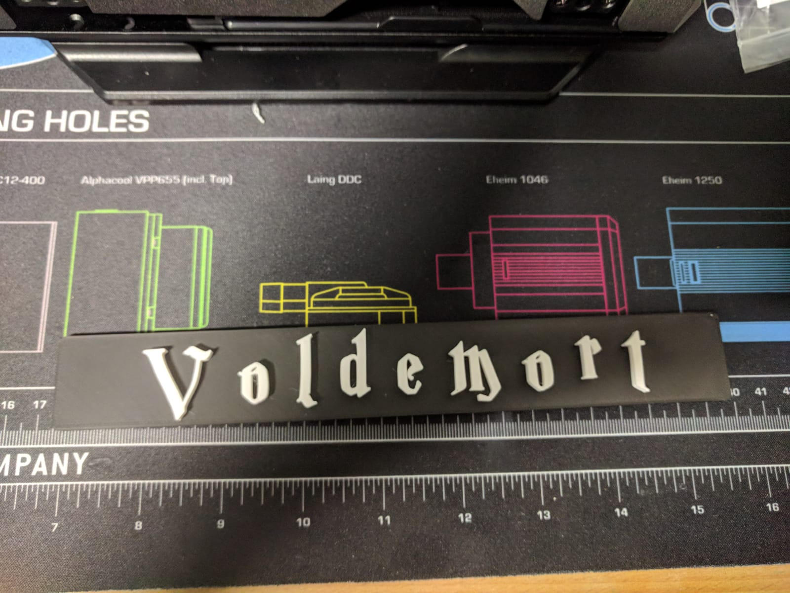 Miniatura 3 do modelo 3D Phanteks Evolv Shift X Custom Nameplate