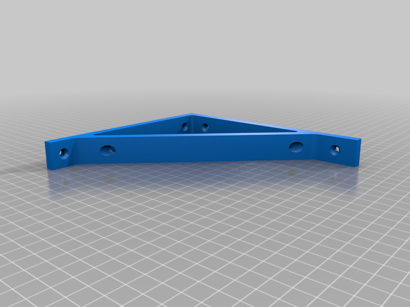 Miniatura 3 do modelo 3D Basic Shelf Bracket