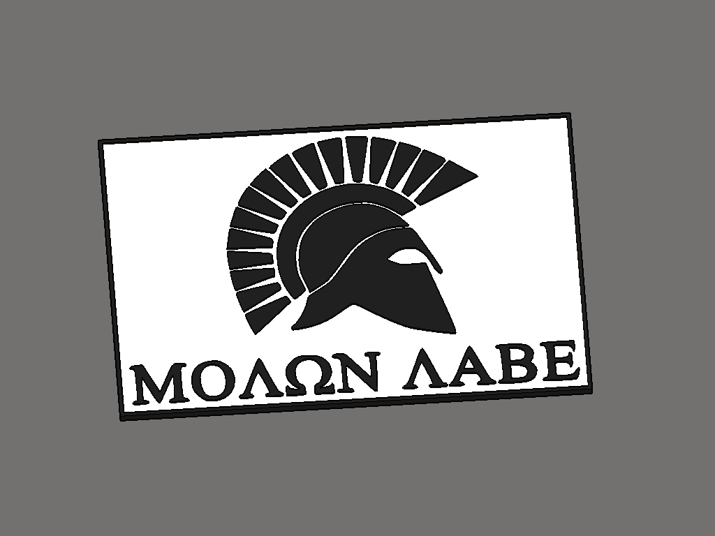 Molon Labe Come And Take It By Rebeltaz Download Free STL Model molon-labe-come-and-take-it-by-rebeltaz-download-free-stl-model