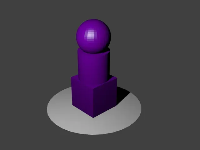 Cylinder-Sphere-Cube Test Object