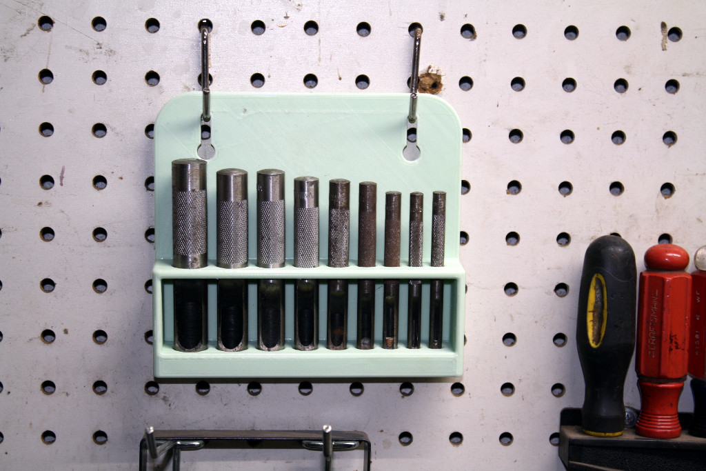 Harbor Freight Hollow Punch Set Pegboard Rack by rebeltaz Download