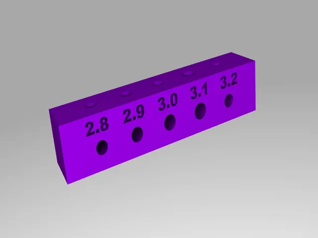 Basic Hole Test Block