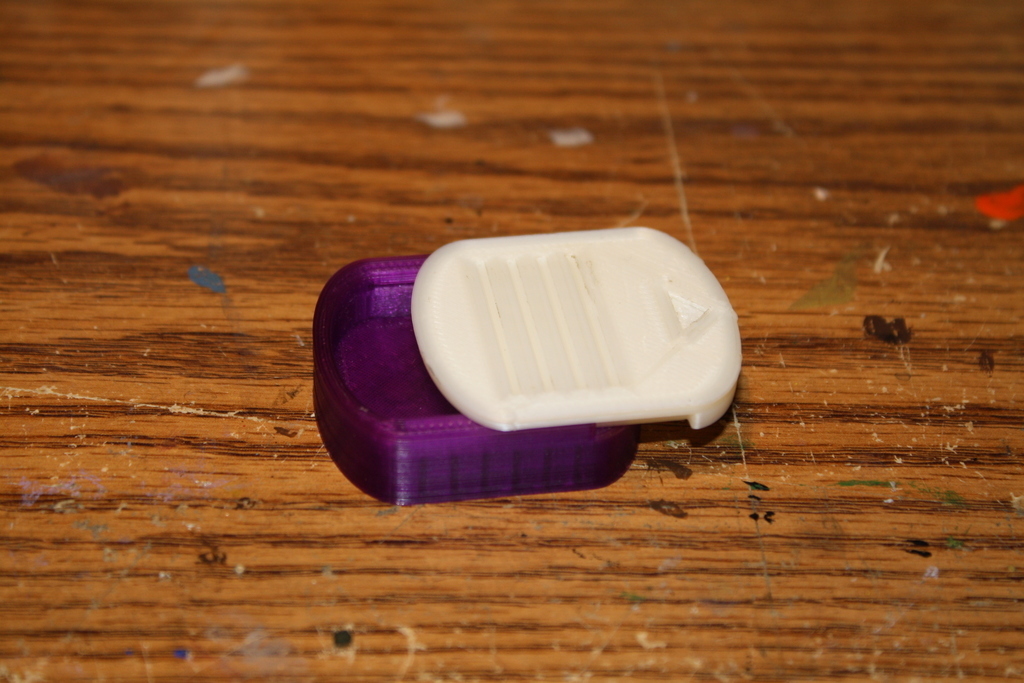 Pill Box with Magnets - Enlarged