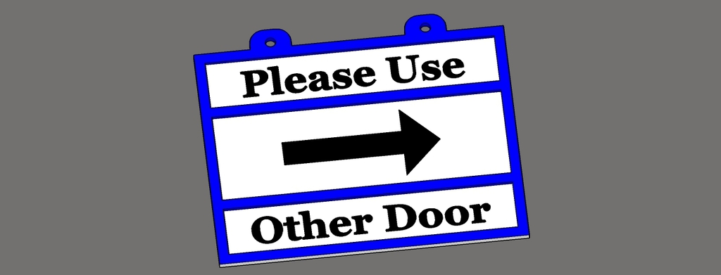 Please use Other Door