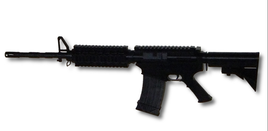 Miniatura 2 do modelo 3D AR15 - Repaired, Modified, and Split