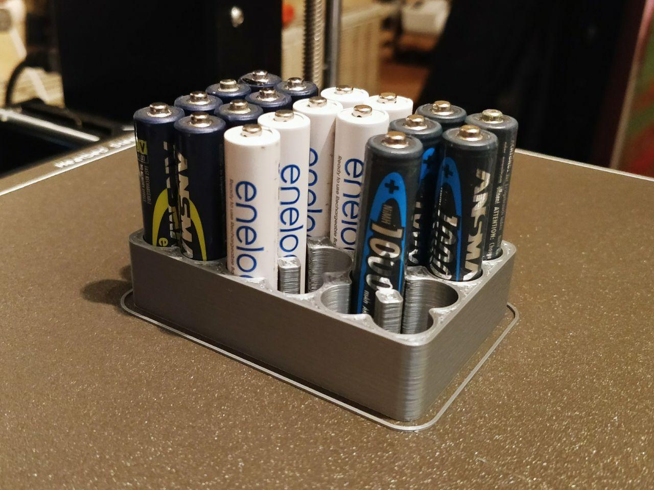4x6 AAA Battery Tray Z=16mm