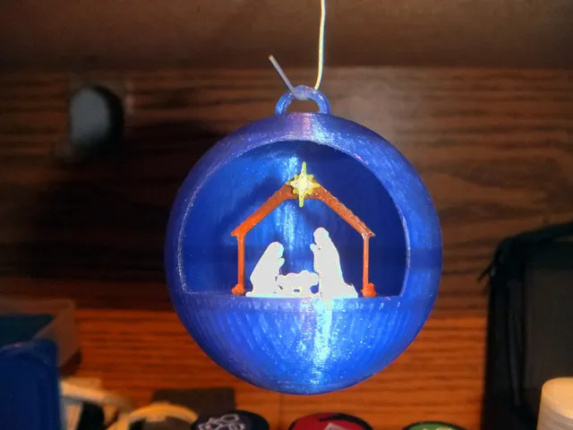 Nativity Christmas Ornament