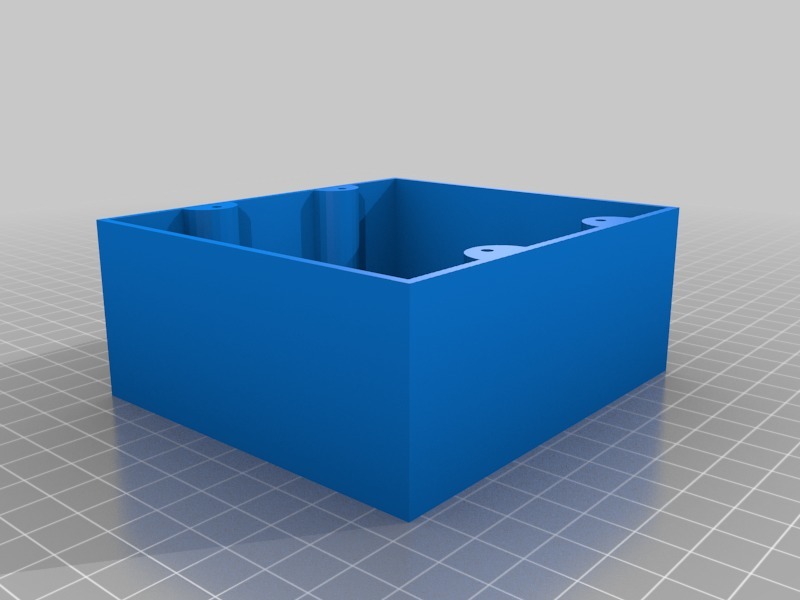 Miniatura 2 do modelo 3D Electrical Switch / Outlet Junction Box