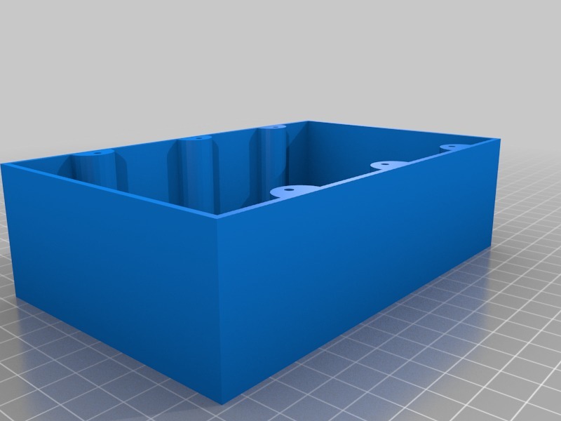 Miniatura 3 do modelo 3D Electrical Switch / Outlet Junction Box