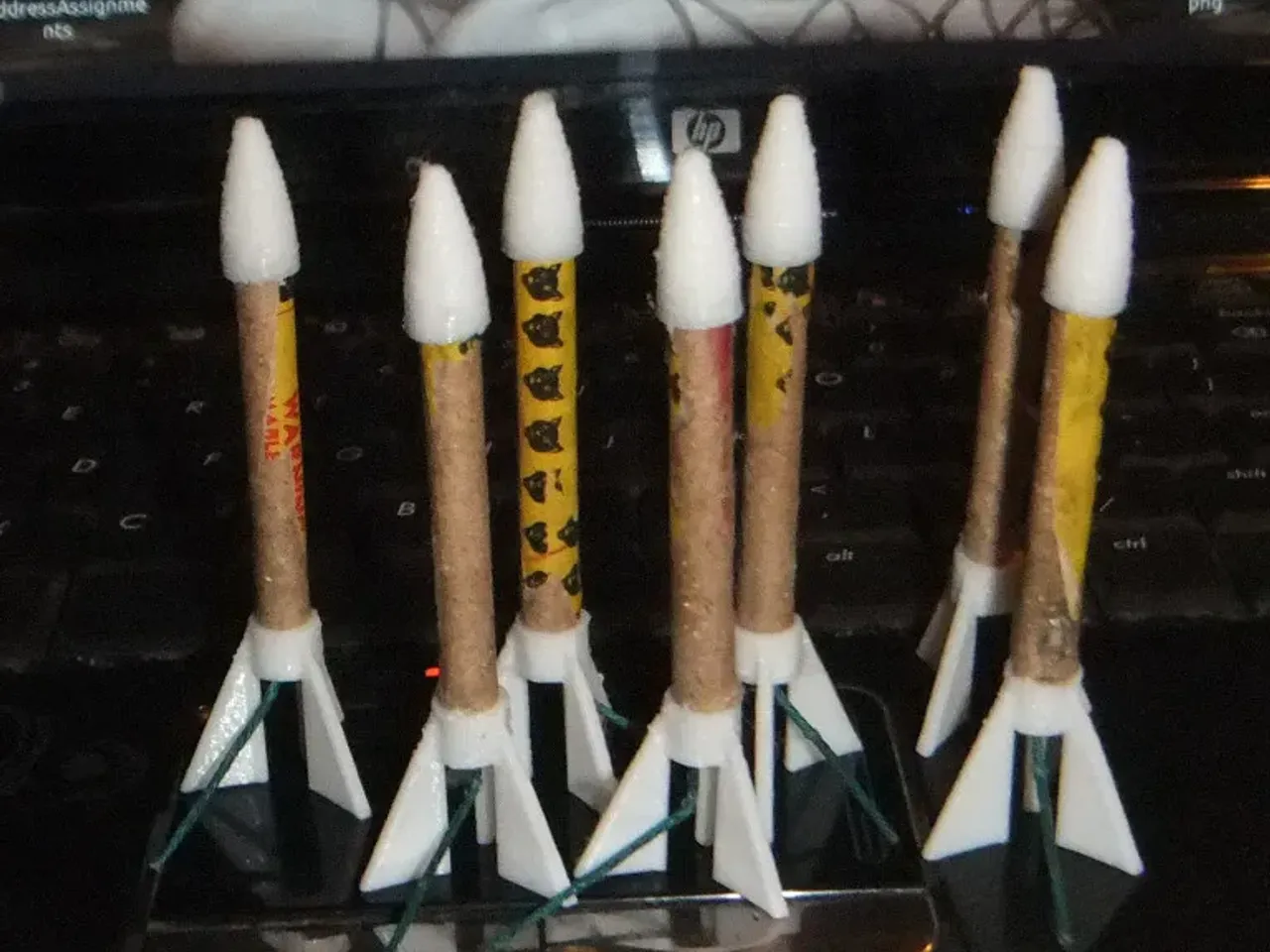 Bottle Rocket Fireworks Fin Set by rebeltaz | Download free STL model |  Printables.com