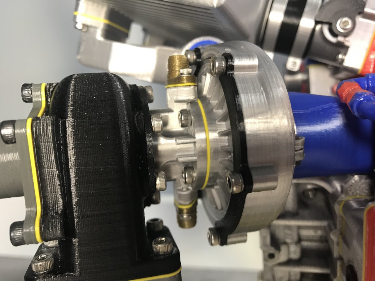 Subaru EJ20 (13/16) / Turbo Oil Drain Flange add-on