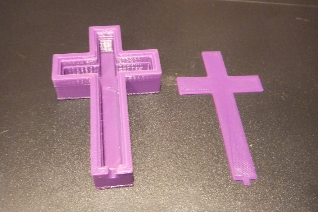 vakits 5mm LED Cross Enclosure by rebeltaz | Download free STL model ...
