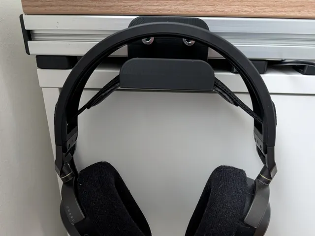 Headsetmount for aluminiumprofiles