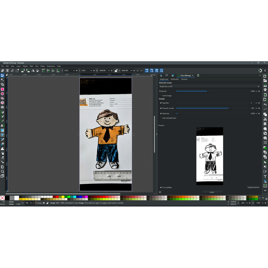 Not Flat Stanley (Parametric) — miniatura 3