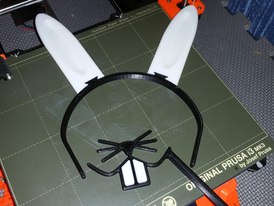 Easter Bunny Party Mask