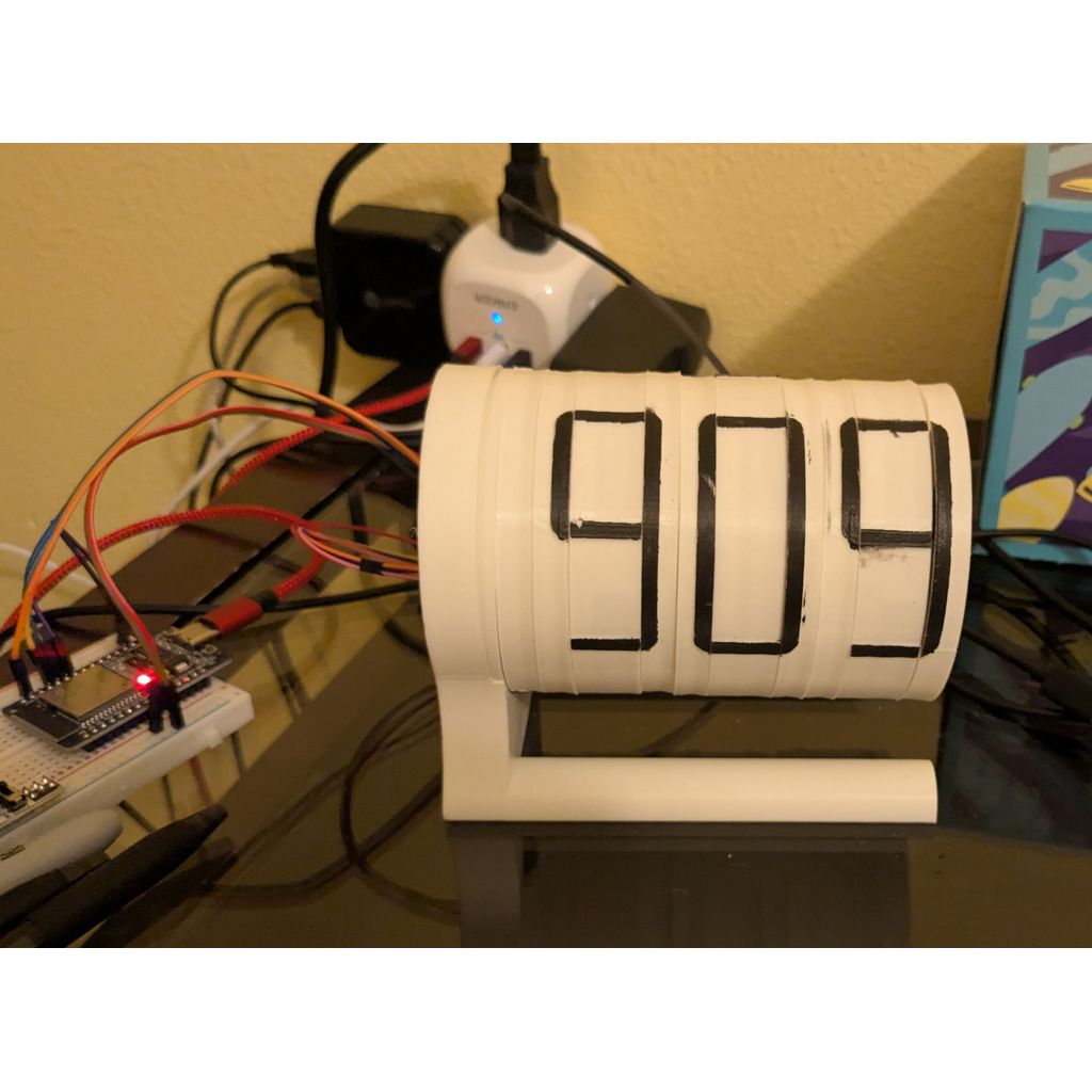 Modified Body for 12Hr Rotary Clock - Change viewing angle