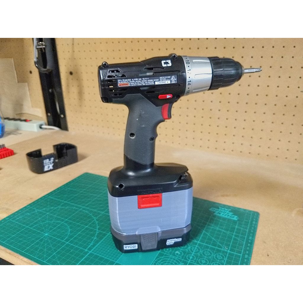 Ryobi battery to Craftsman/Sears cordless tool
