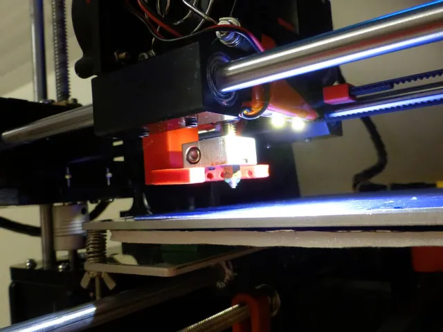Cooling Fan Spacer for A6 with lights