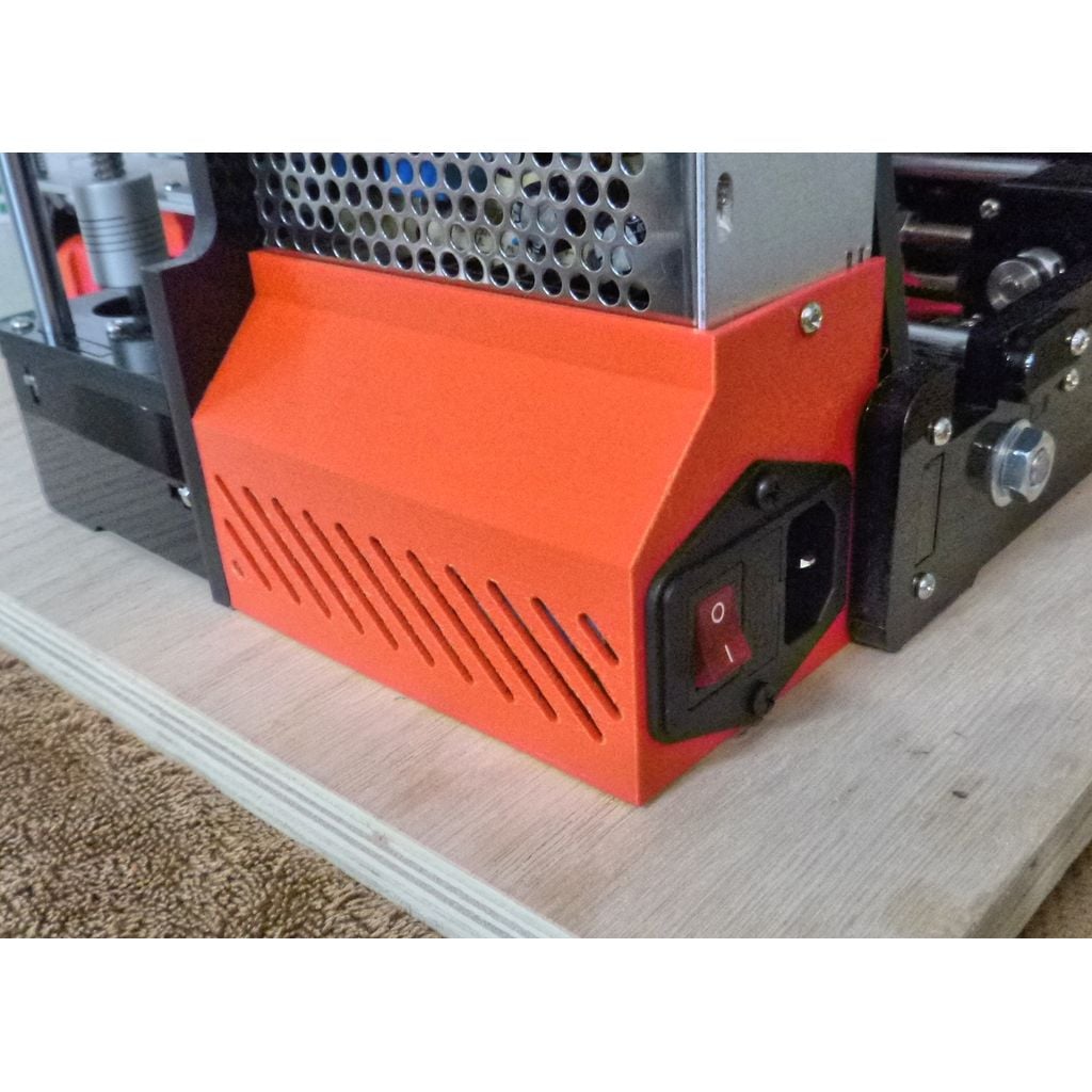 Anet A6 Power Cover with Switch and Receptacle
