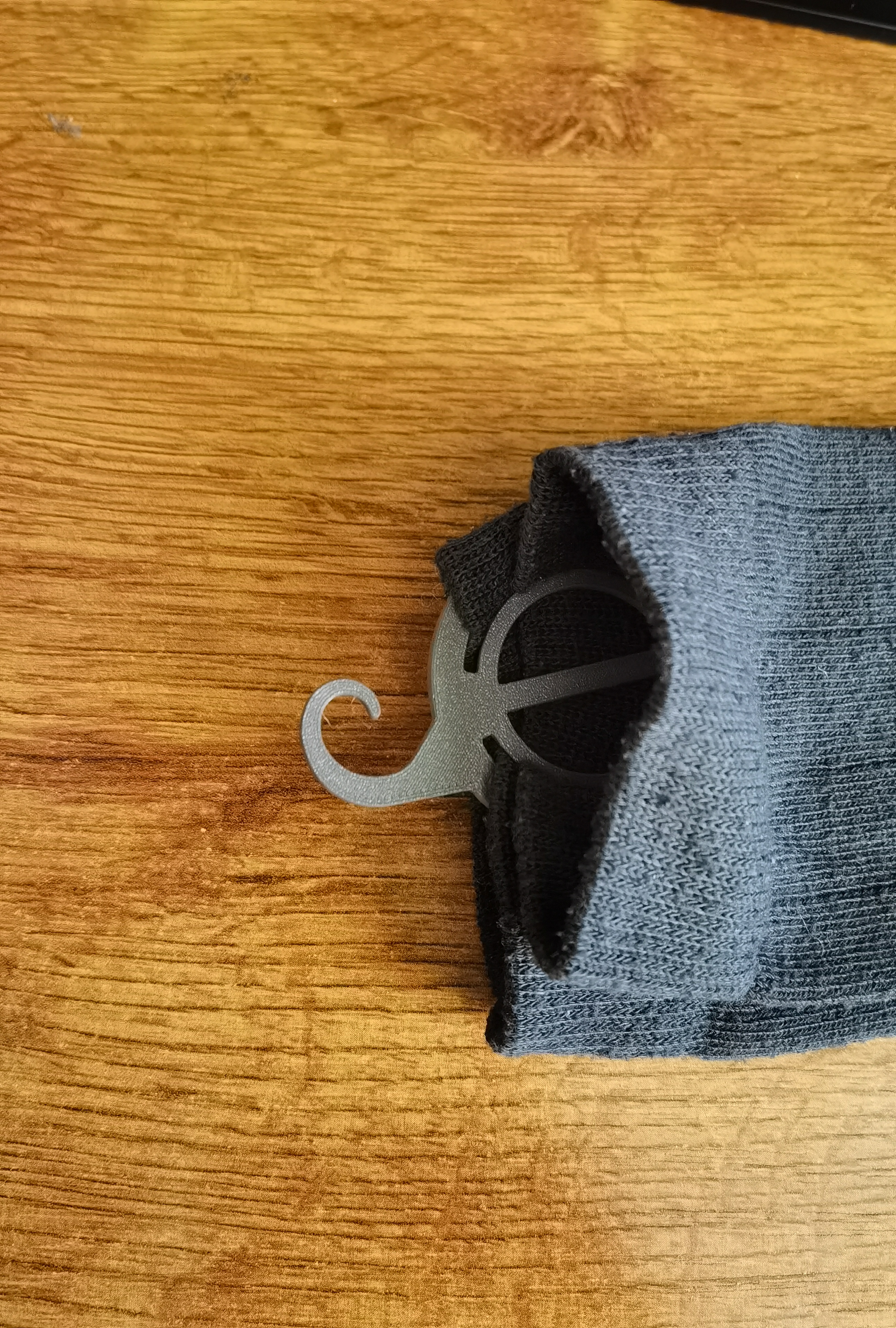 Miniatura 2 do modelo 3D Sock clip