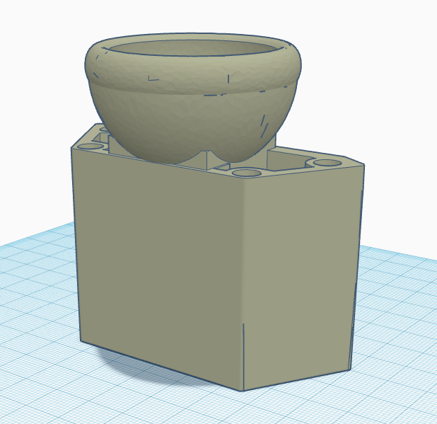 Monoprice Mini-Delta riser squash ball legs