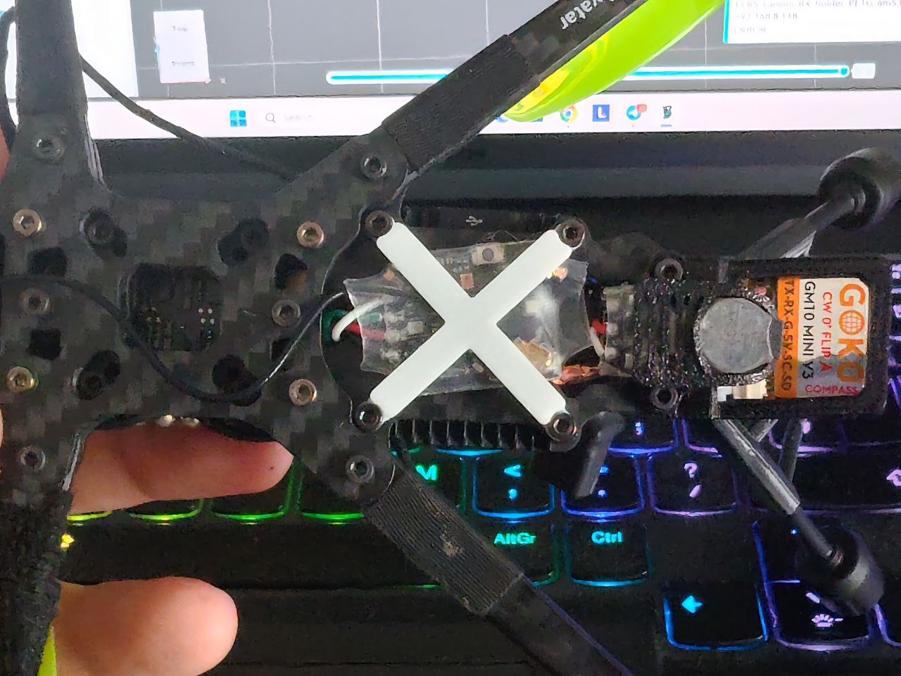 Radiomaster Gemini XR4 Flywoo Explorer Holder