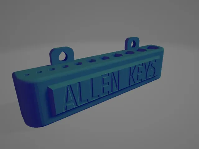 Allen Key Holder For Grid Wall with Hooks