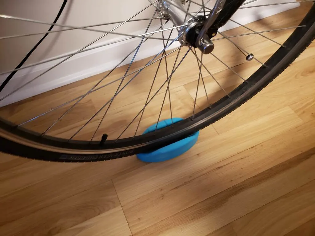 Bike Trainer Front Wheel Riser by spengineer Download free STL