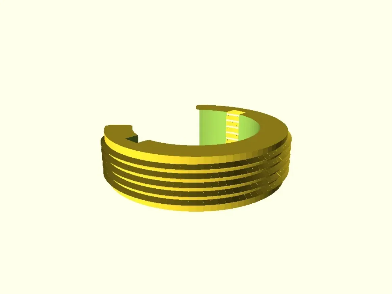 Undermount Paper Plate Dispenser by MRedmon, Download free STL model