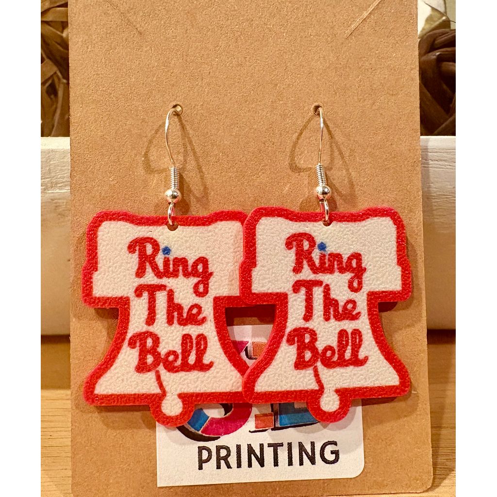 Phillies Ring The Bell earring