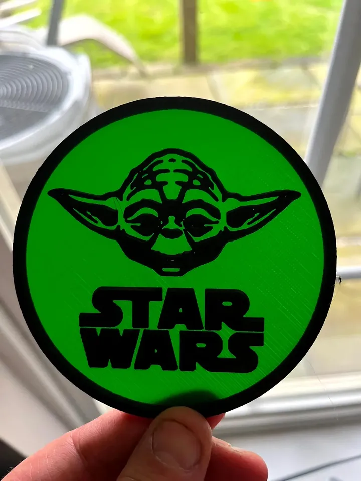 Free STL file Star Wars coasters & holder ⭐・Model to download