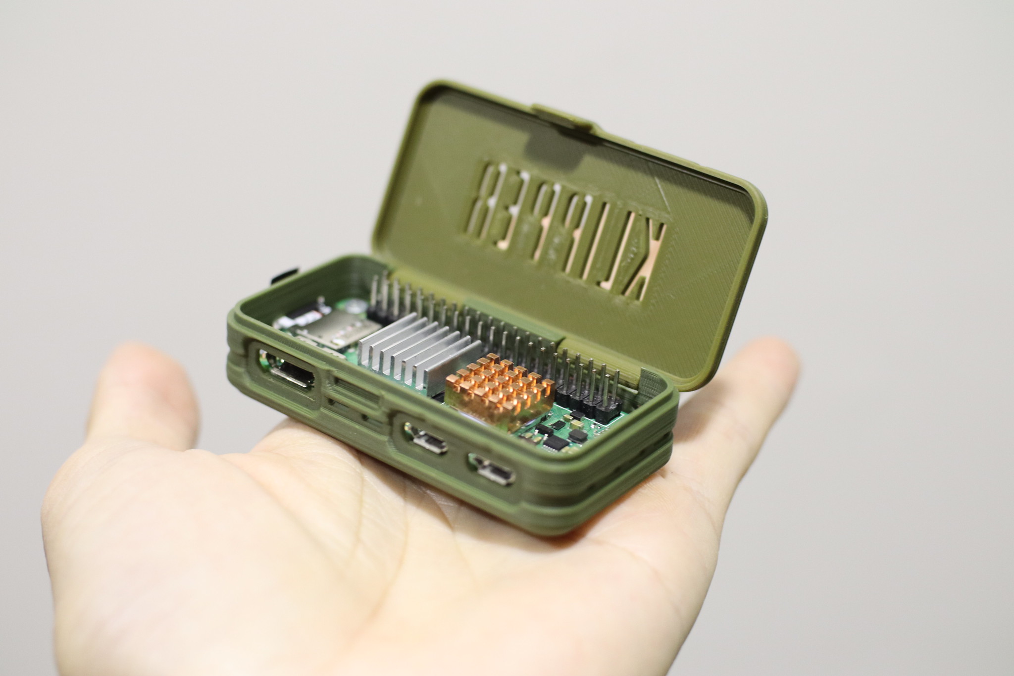 Klipper Box Raspberry Pi Zero & Wires organizer for The Ender3 S1 by