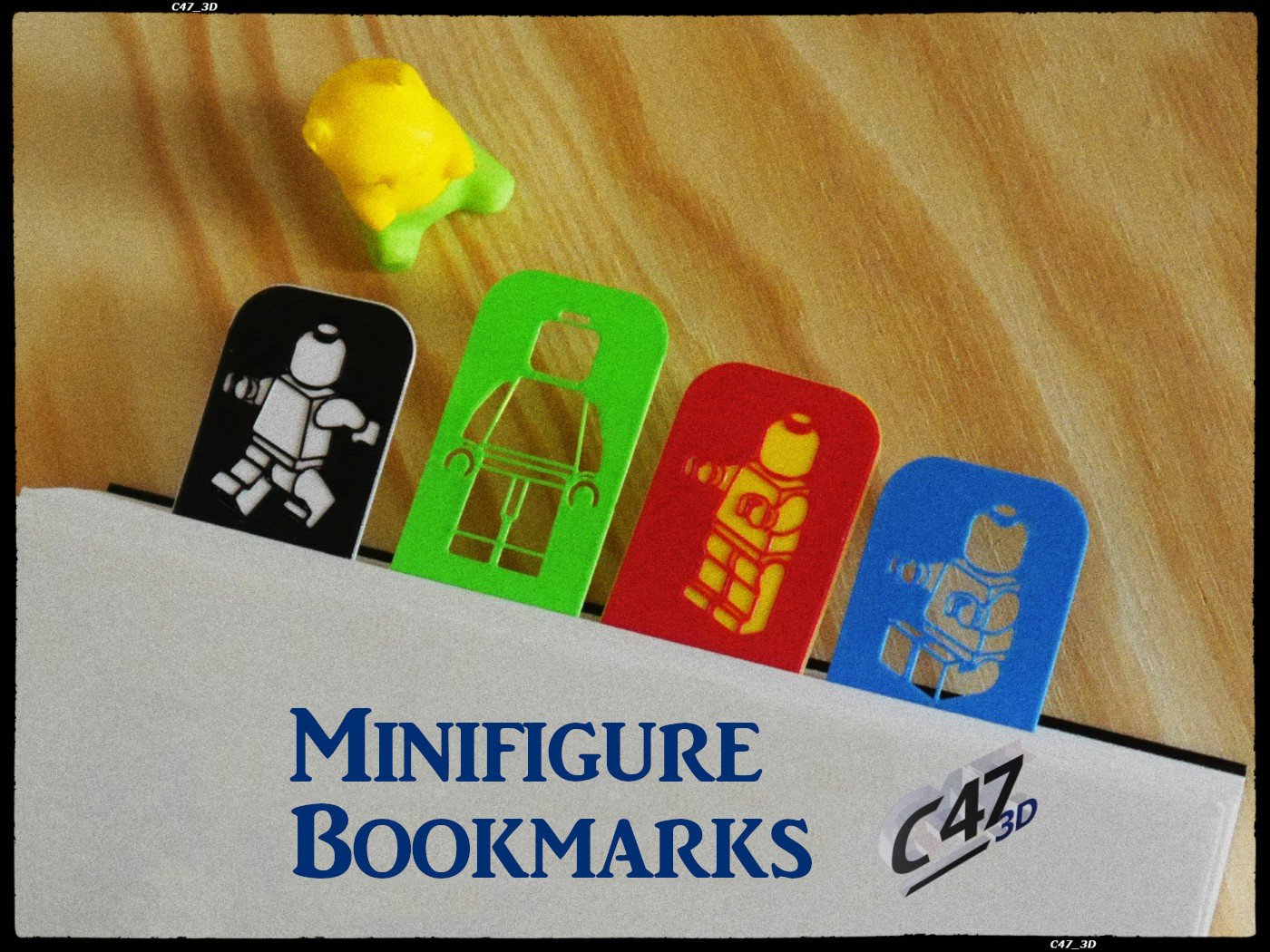 Minifigure Bookmarks Set