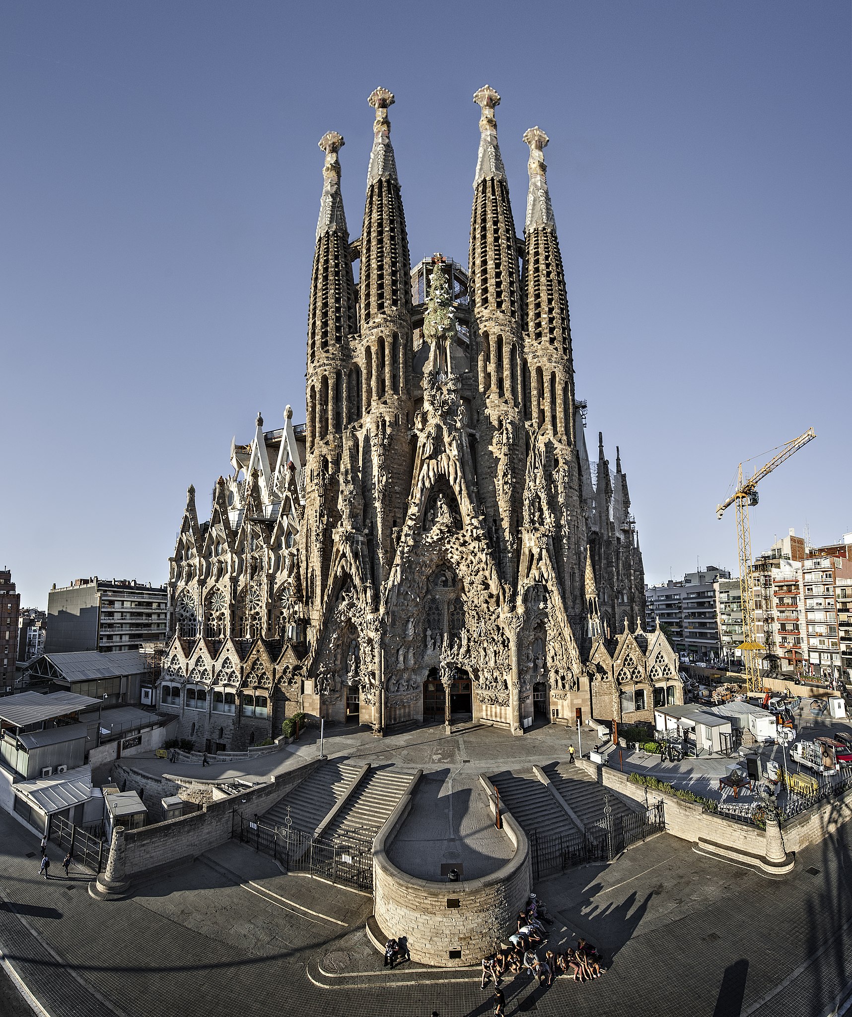 3d Map Sagrada Familia (Barcelona) Spain