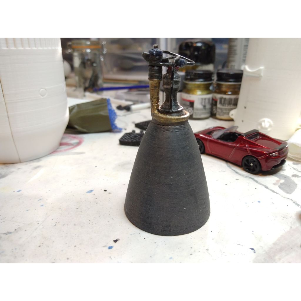 Vacuum Merlin 1D 1/72 scale