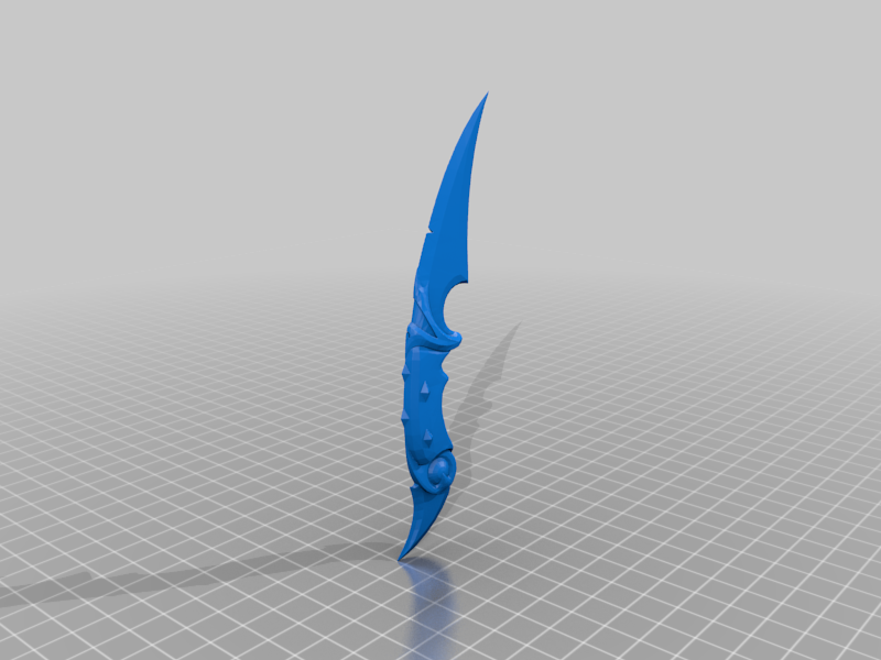 Valorant: Ruin Dagger by Lolgiggles21212 | Download free STL model ...