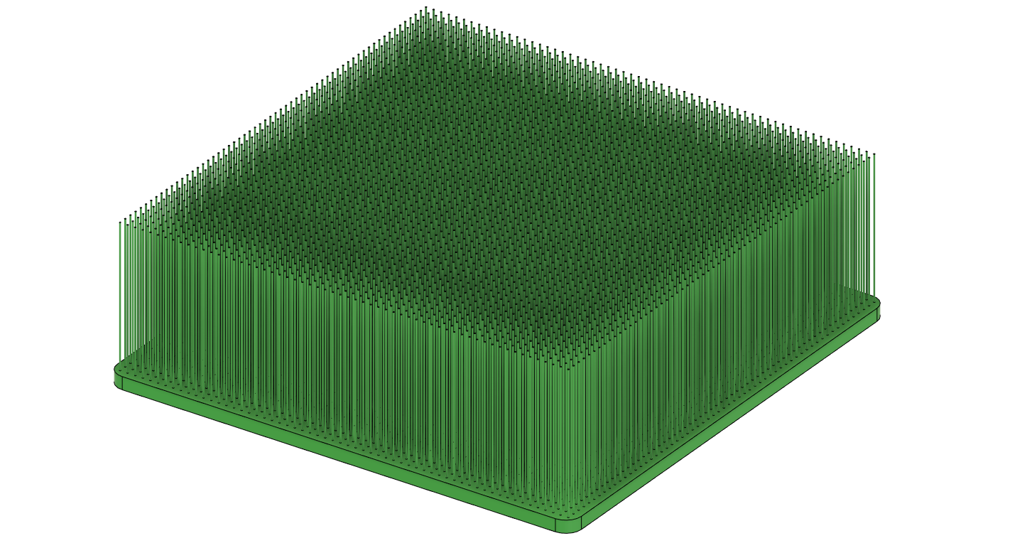 Plastic grass