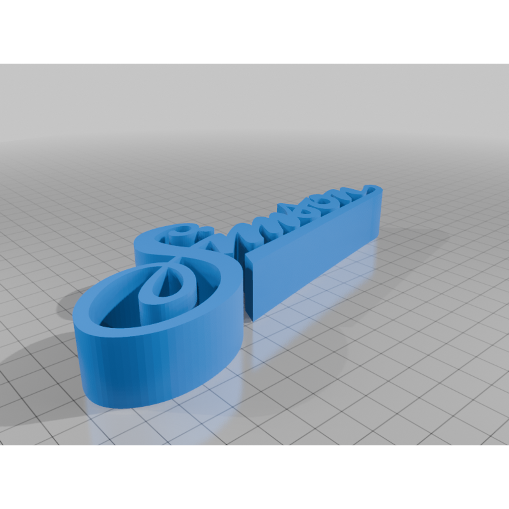 Miniatura 2 do modelo 3D Simson Logo