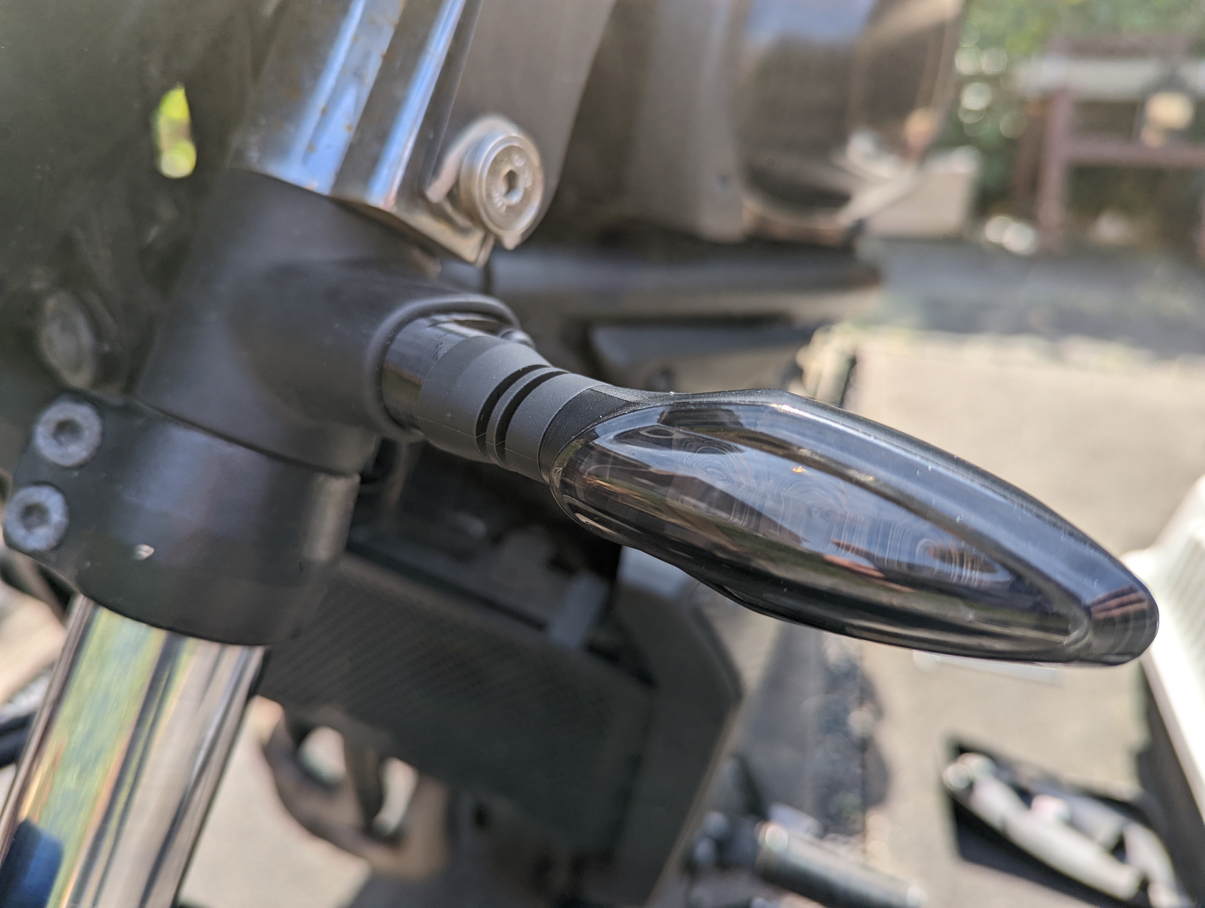 Turn Signal adapter for the Kawasaki Vulcan S by Get It Print3d