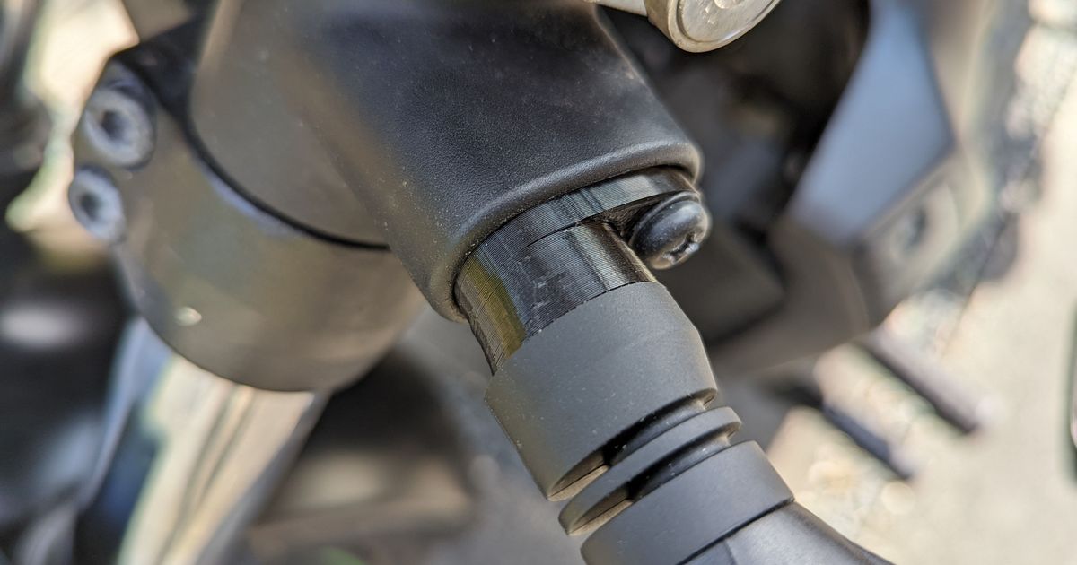 Turn Signal adapter for the Kawasaki Vulcan S by Get It Print3d