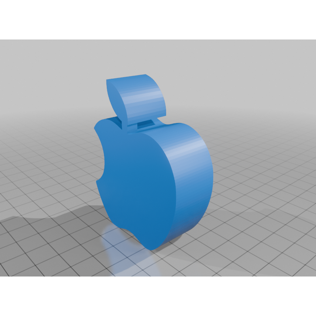 Miniatura 2 do modelo 3D Apple Logo