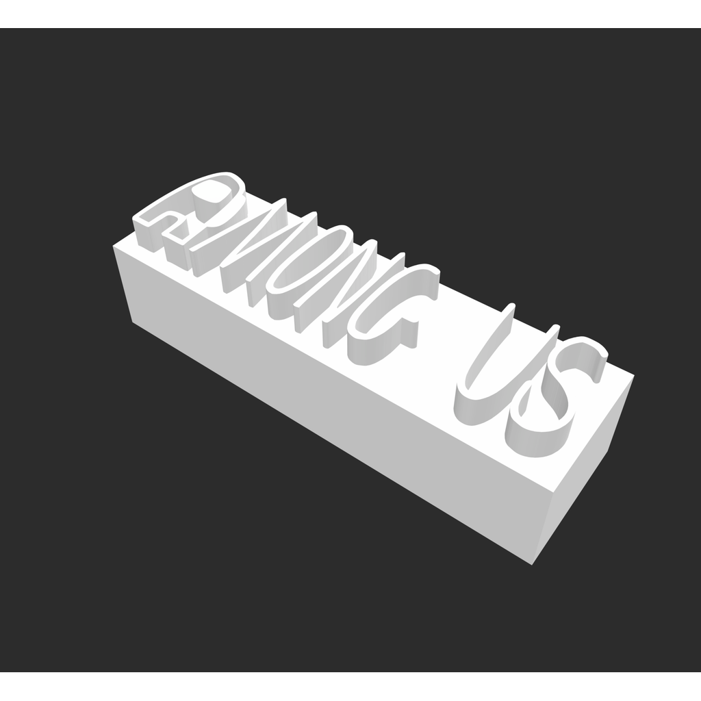 Amongus Logo