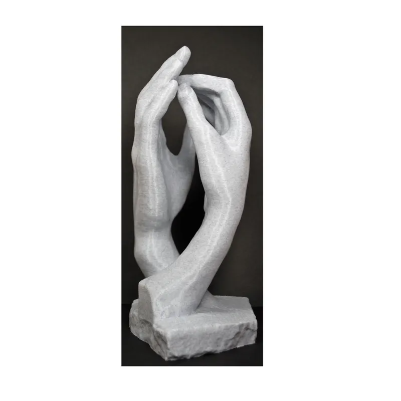 STL file Hand Sculpture - Hand Sculpture ✋・3D printable model to
