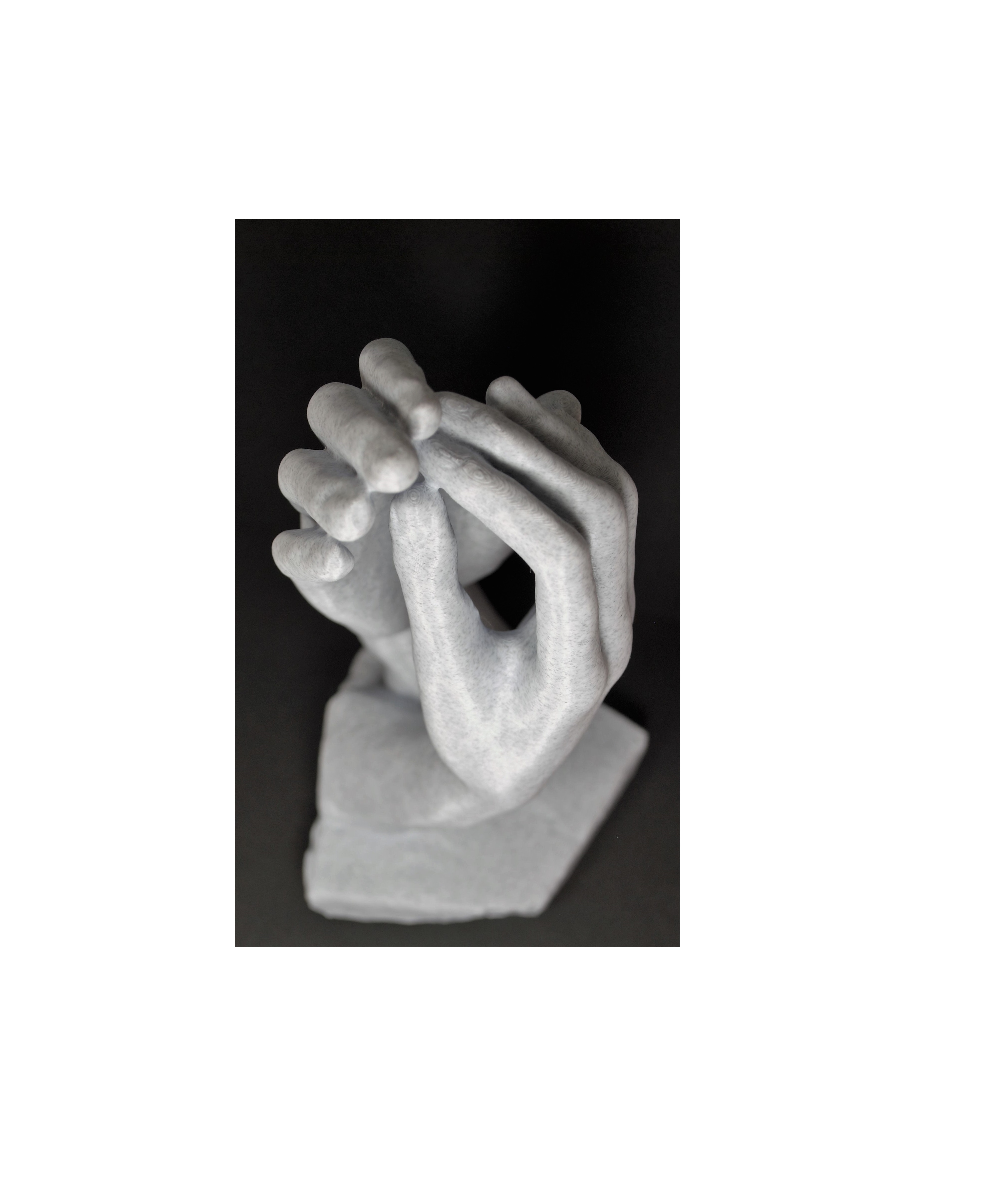 Hand of lovers sculpture by _Building_Arts_ | Download free STL model ...