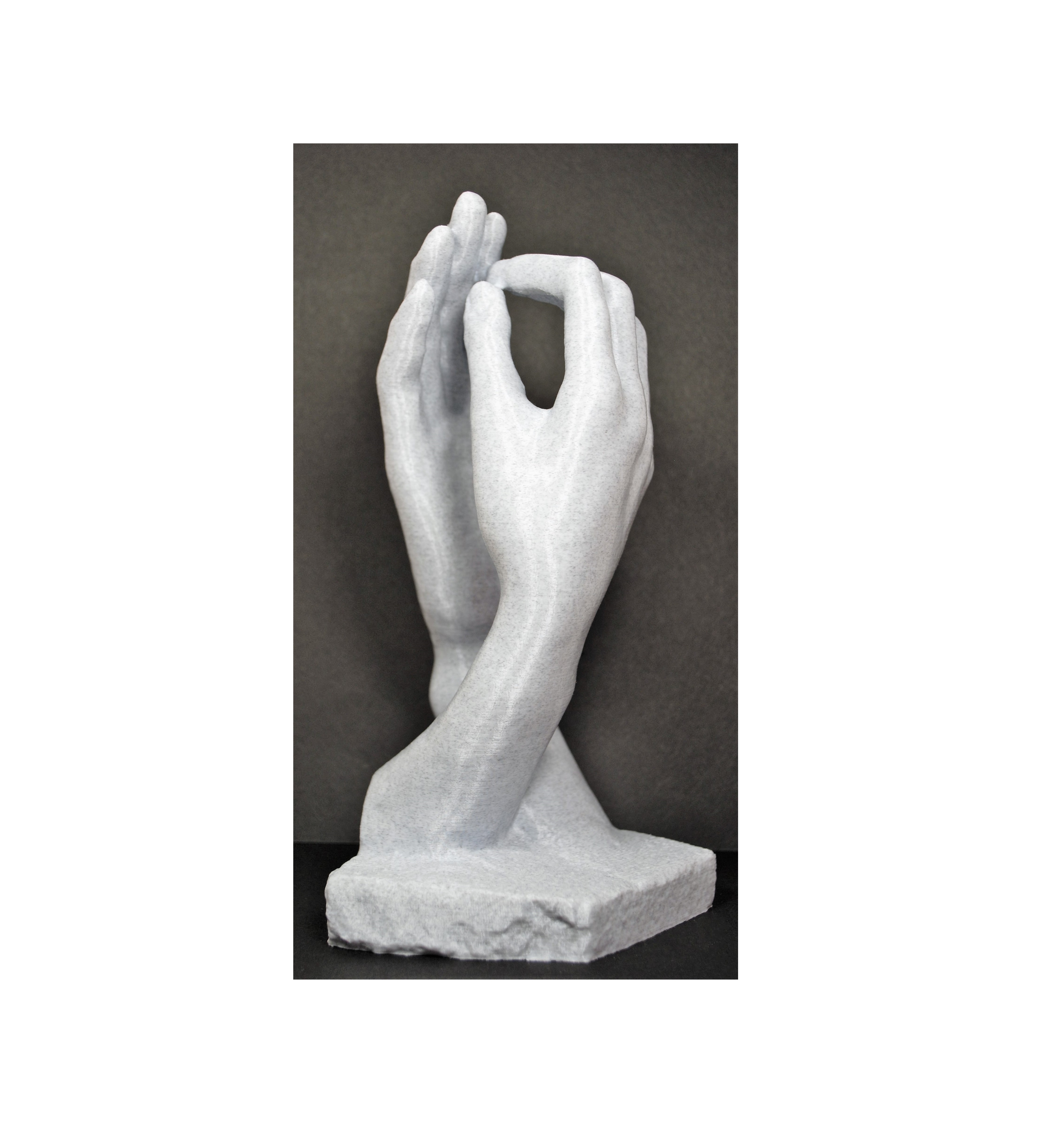 Hand of lovers sculpture by _Building_Arts_ | Download free STL model ...