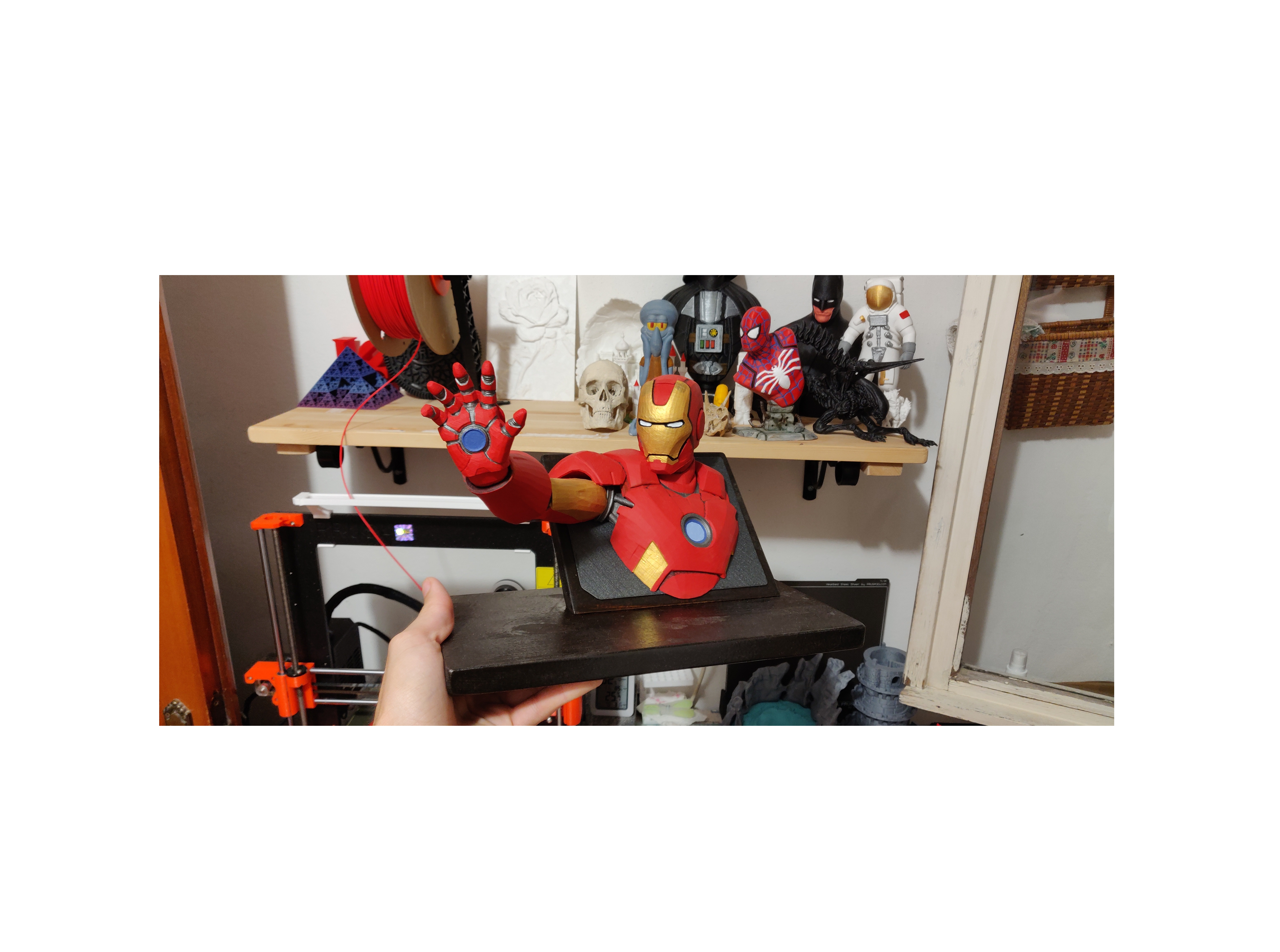 Iron Man with magnet