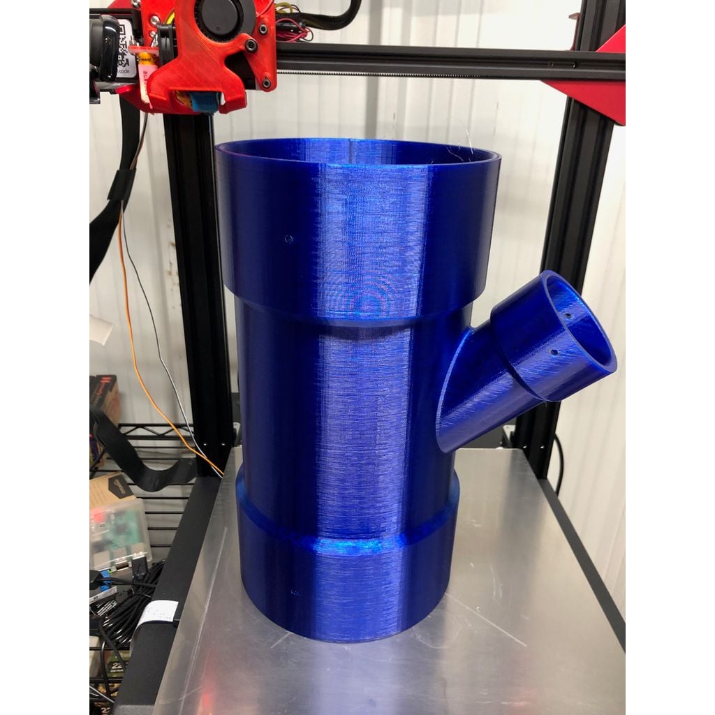 Dust collection fitting - 6"-to-2" Wye
