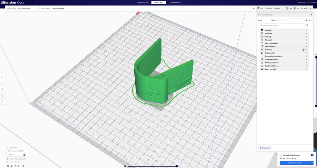 Miniatura 3 do modelo 3D Playstation 5 Controller Stand DualSense