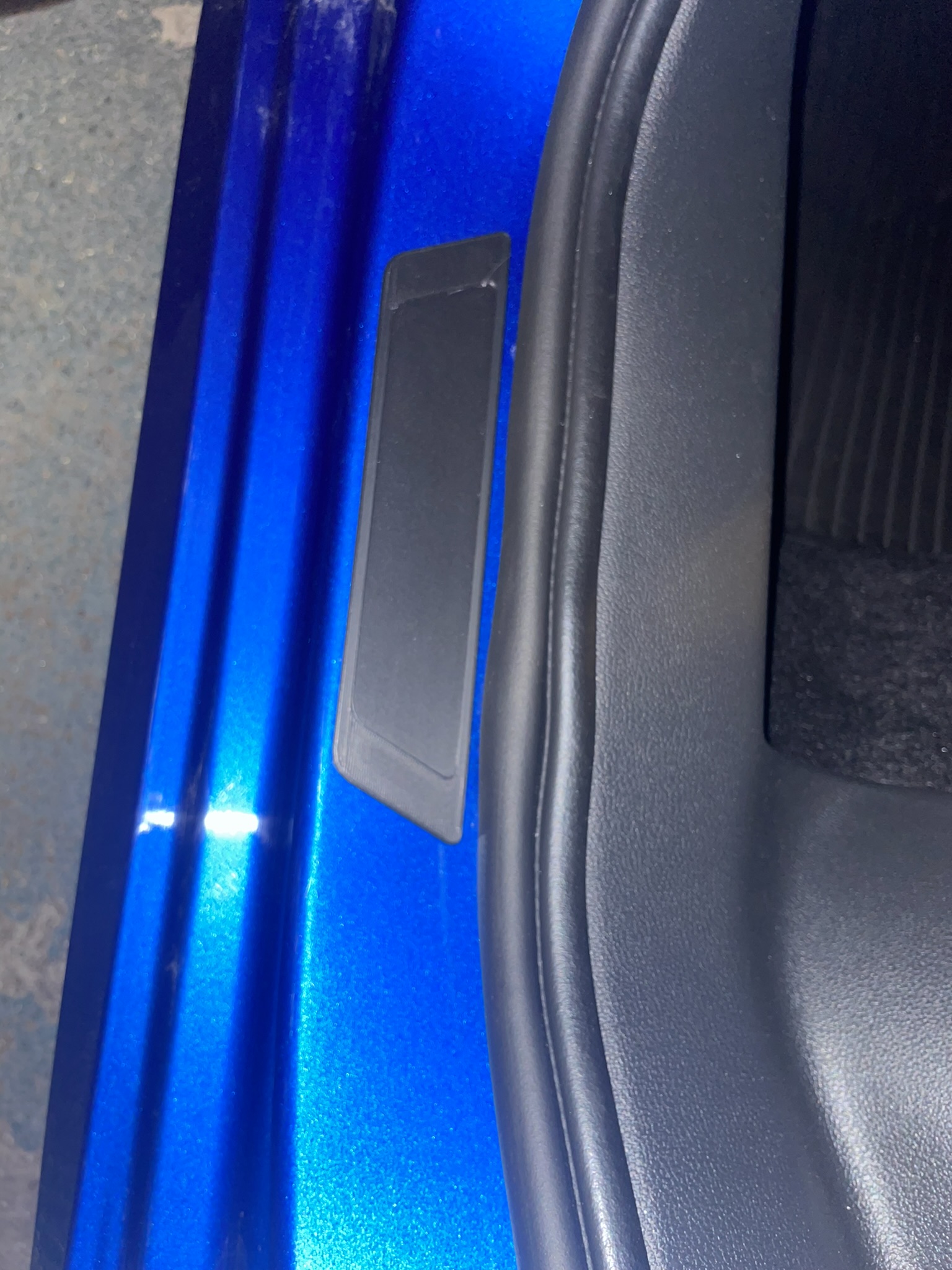 Fabia 4 back door sill cover