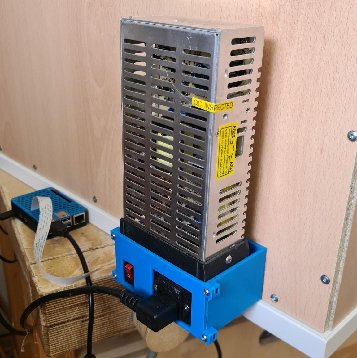 External holder for silver PSU (MK3s)